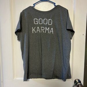 Torrid ‘Good Karma' embroidered T-Shirt